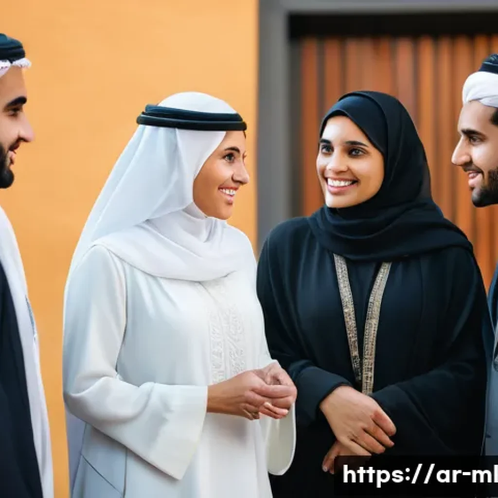 언어적 편향의 심리적 원인 - A diverse group of Arabic-speaking adults from various Middle Eastern cultural backgrounds engaging ...